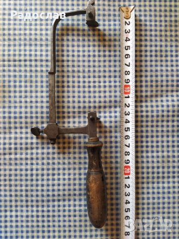 стара малка ножовка, снимка 5 - Антикварни и старинни предмети - 54316036