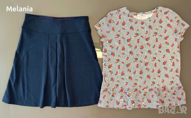 Поли с подарък блузка - Diesel, Benetton, Esprit, Gap и др., размер S, снимка 9 - Поли - 50963986