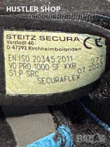 Летни работни обувки с метално бомбе STEITZ SECURA .Номер 43, снимка 7 - Други - 51009619