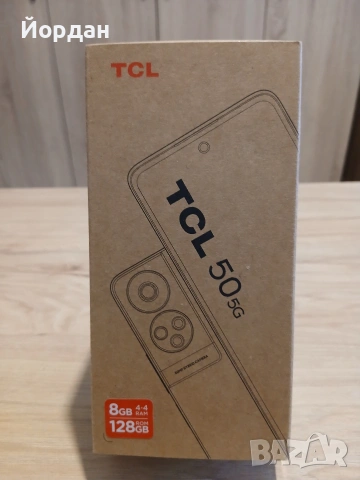 TCL 50 5g 8gb ram,128 go rom Почти чисто нов има гаранция една година , снимка 5 - Други - 54270135