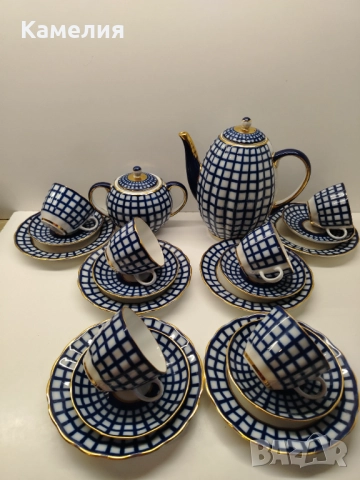 Руски порцелан , снимка 4 - Сервизи - 51464000