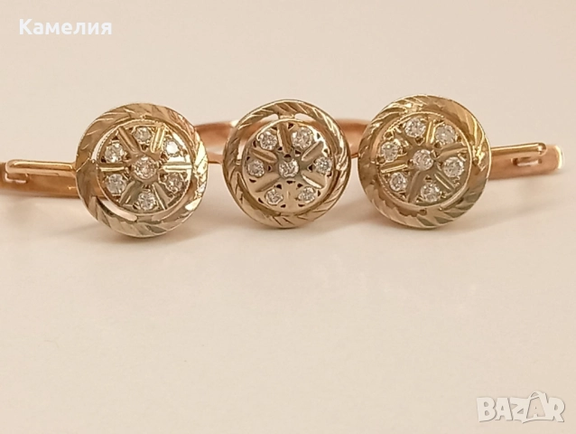 Руско злато , снимка 3 - Бижутерийни комплекти - 52430709