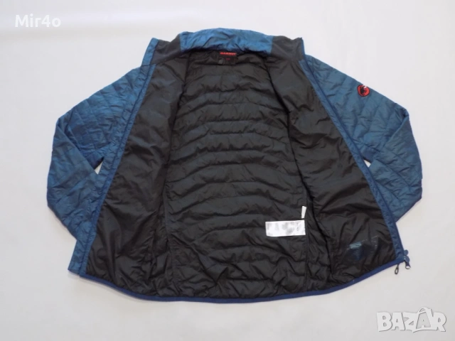 пухено яке mammut pertex quantum 850 горнище худи суичър блуза екип туризъм планина мъжко оригинал S, снимка 4 - Якета - 53989551