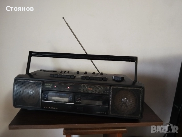 Радио МЕРИДИАН 210 СССР 1976г.Радиокасетофон HITACHI  TRK W350E, снимка 2 - Радиокасетофони, транзистори - 46748680