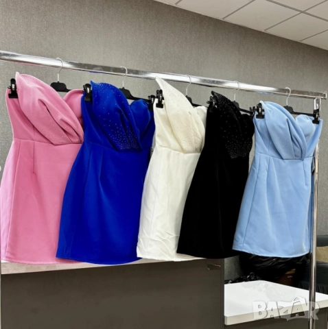 Официални дамски рокли с ефектна кройка 