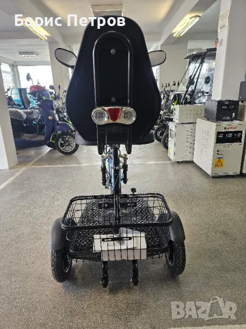 Електрическа триколка VOLT ELECTRIC A3 Traffic 750W Skye Blue, снимка 5 - Мотоциклети и мототехника - 48884603