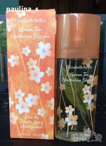 Парфюм "Green tea" Nectarine Blossom by / Elizabeth Arden / 100ml / EDT, снимка 1 - Дамски парфюми - 29505960