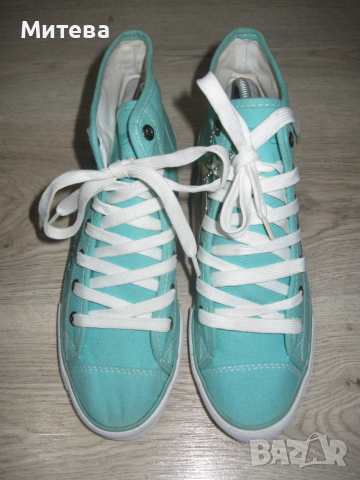 Ed Hardy дамски кецове на платформа 40 номер, снимка 3 - Кецове - 52674892