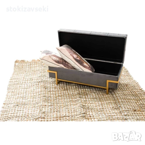 Килим тип черга с ресни, естествен цвят, 3 размера, снимка 11 - Килими - 51235816