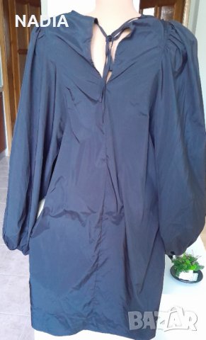 Черна рокля h&m , снимка 3 - Рокли - 42139175