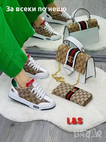 Gucci Дамски Маратонки👟Дамски Спортни Обувки Гучи - Различни Цветове Код SEM-393, снимка 6 - Маратонки - 55866726
