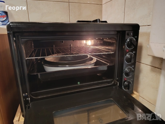 изключително запазена готварска печка Елдом/ Eldom с газов котлон LPG, снимка 3 - Печки, фурни - 53138130