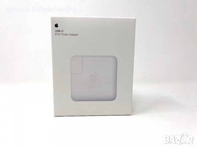  Зарядно Apple MacBook Air, Pro USB C 61W, снимка 1 - Кабели и адаптери - 37530195