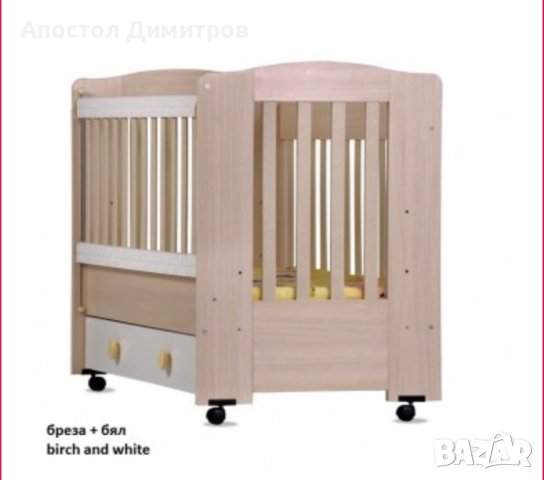 Бебешка кошара с колелца, снимка 2 - Бебешки легла и матраци - 42682474