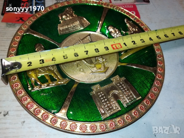 IRAQ-СУВЕНИР ЦВЯТ ЗЛАТО 2109251927, снимка 2 - Антикварни и старинни предмети - 51788802