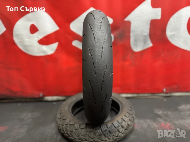 120 70 17, Мото гума, Bridgestone BattlaxRqcingStreet, снимка 2 - Гуми и джанти - 51117413