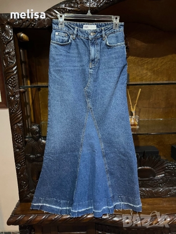 Zara дънкова пола