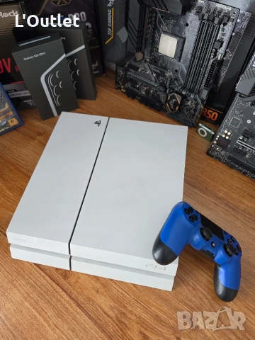 Конзола PlayStation 4 500GB Версия 8.04, снимка 3 - PlayStation конзоли - 53878609