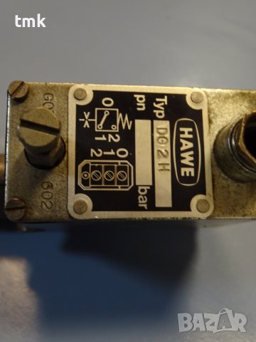 Пресостат хидравличен HAWE DG2H hydraulic pressure switch, снимка 4 - Резервни части за машини - 42364792