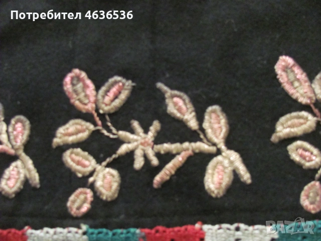 19век женска носия ,златна и сребърна сърма, снимка 6 - Антикварни и старинни предмети - 54039943