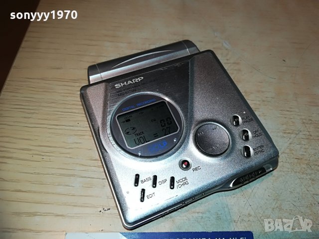 sharp md-mt99h/s-minidisc recorder, снимка 7 - MP3 и MP4 плеъри - 29743076
