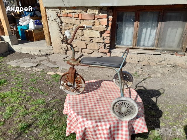 Старо колело,велосипед триколка, снимка 5 - Други ценни предмети - 32098561