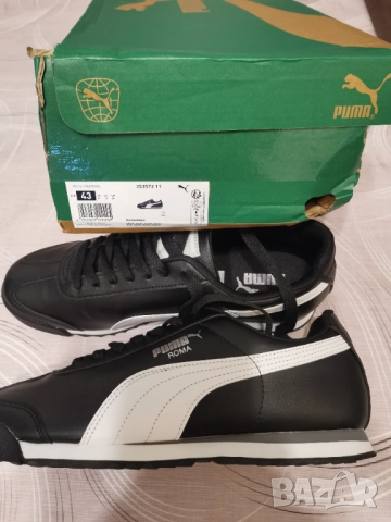 Мъжки кажени маратонки Puma Roma Basic, снимка 9 - Маратонки - 52217256