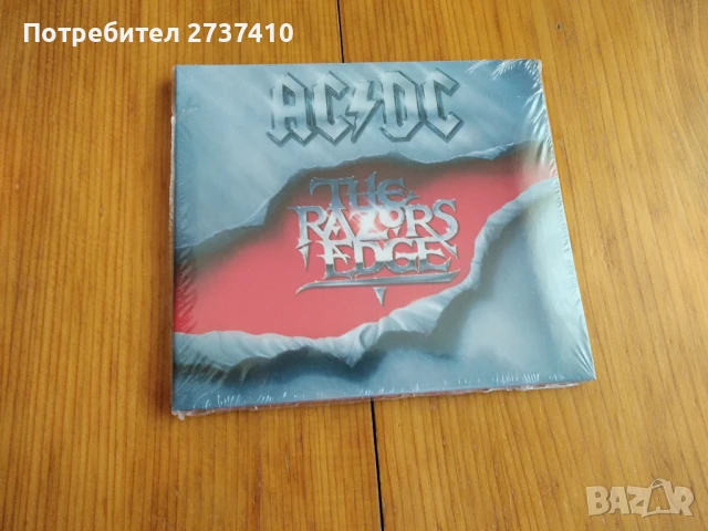 AC/DC - THE RAZORS EDGE 16лв оригинален диск 