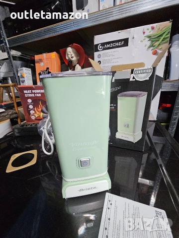 пенообразувател за мляко Ariete 2878 Винтидж, снимка 4 - Блендери - 53260691