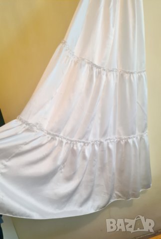 Дълга бяла рокля Little Black Dress, снимка 2 - Рокли - 42101642