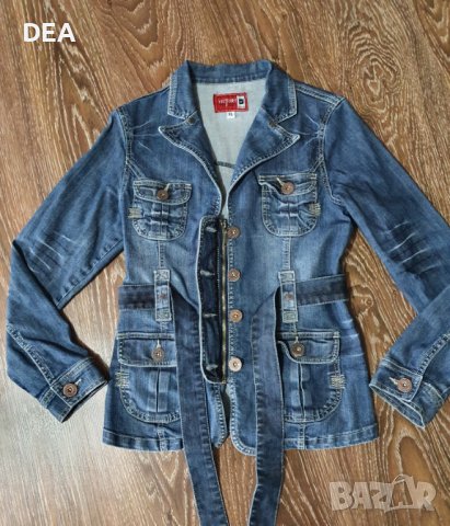 Дънково яке тип сако М-30лв.ПРОМОЦИЯ, снимка 2 - Якета - 39446700