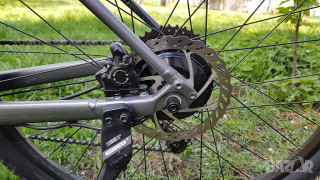 Планински електрически / e-bike / Trek Dual Sport+2, снимка 9 - Велосипеди - 50593609