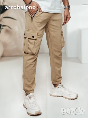 Мъжки карго панталони, 3цвята , снимка 3 - Панталони - 49092718