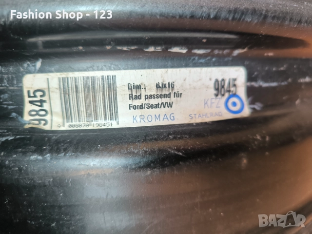 Джанти 16” VW Sharan/Фолксваген Шаран/Seat Alhambra/Ford Galaxy, снимка 6 - Гуми и джанти - 52156409