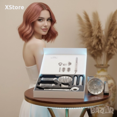 Мултифункционален сешоар и стилизатор за коса S&R Styling SD-988 – професионален резултат у дома