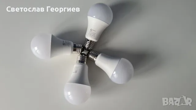 4 бр. цветни смарт LED крушки Zigbee