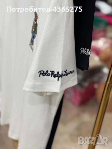 Тениски Поло 🔝Премиум качество ❎Бродерия и материя 🔝S M L XL XXL 🌸
Налични в бяло и в черно❎, снимка 4 - Тениски - 50598973