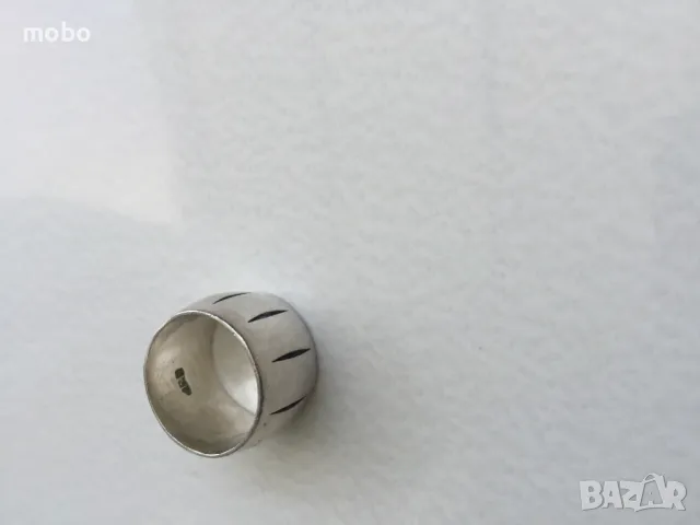 Красива, масивна сребърна халка, общо тегло:10.62г ,  проба 925. , снимка 4 - Пръстени - 49675291