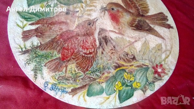 Маслена картина подписана , снимка 8 - Картини - 38245167