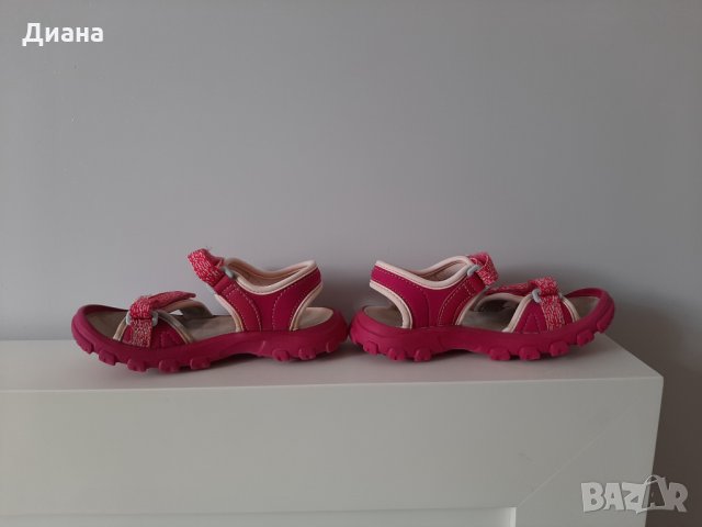 Цикламени сандали, стелка 18,5 см, снимка 2 - Детски сандали и чехли - 34564264