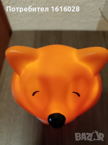 Светеща лампа Лисица.Нощна лампа Small Fox Animal., снимка 8 - Други - 54185308
