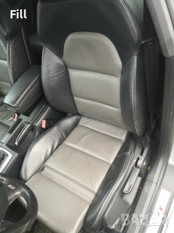 S-line кожен салон за ауди А4 Б6 / Б7