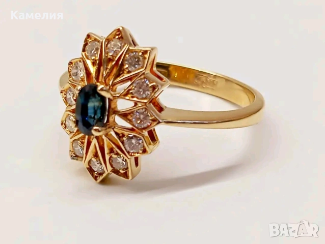 Руско злато , снимка 2 - Пръстени - 53069975