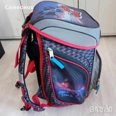 Ученическа раница Scooli Speed Racer, снимка 2 - Раници - 47568675