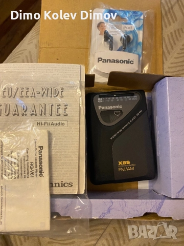 Panasonic V61 Walkman Boxed, Като Нов!, снимка 3 - Аудиосистеми - 52860117