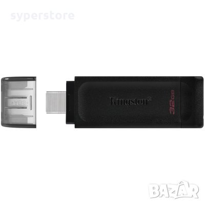 USB Флаш Памет 32GB USB 3.2 Kingston DT70/32GB USB Type C DataTraveler 70, Flash drive, снимка 2 - Друга електроника - 30664243