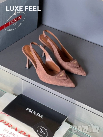 PRADA ✨Дамски Обувки , снимка 6 - Дамски обувки на ток - 54197200