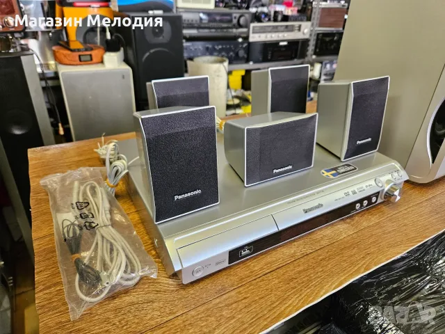 Домашно кино Panasonic SC-PT150 (SA-PT150) – Кристален звук и караоке функция, снимка 3 - Плейъри, домашно кино, прожектори - 56130746