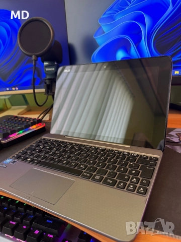 Asus Transformer Book T101HA 2в1 Лаптоп-таблет, снимка 2 - Лаптопи за дома - 52638262