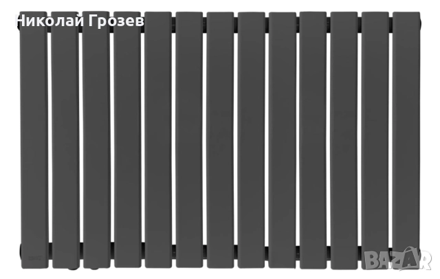 Хоризонтален радиатор за баня Aquamarin® - 600x886x52 мм, снимка 7 - Други стоки за дома - 52219959